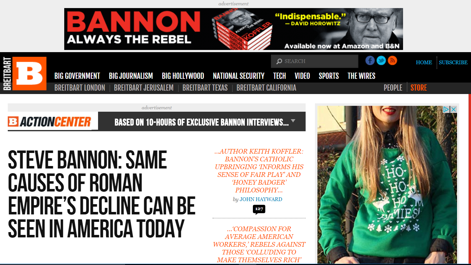 Steller column: Steve Bannon is news, not a newsman